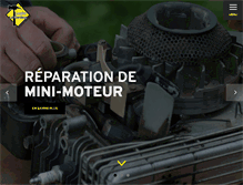 Tablet Screenshot of locationlegardeur.com